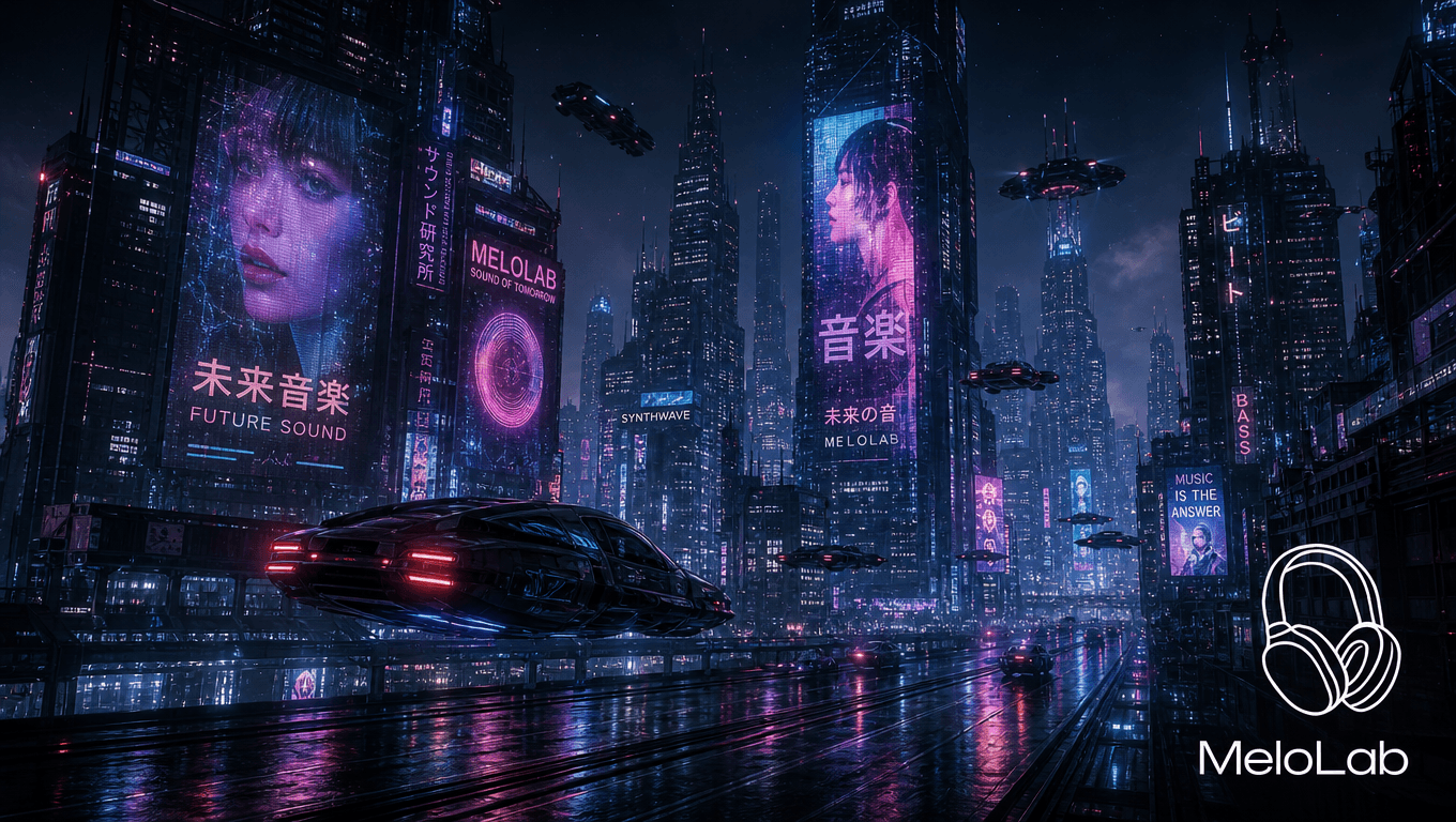Futuristic music generation