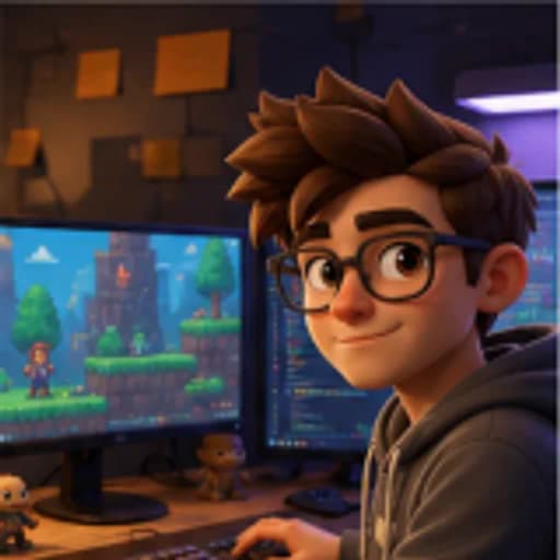 Fictional indie game developer avatar for Nova P.