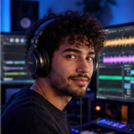 Fictional remix musician avatar for Marcus T.