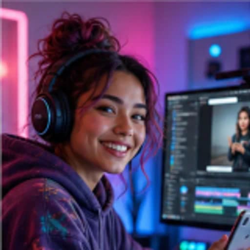 Fictional TikTok editor avatar for Jules R.
